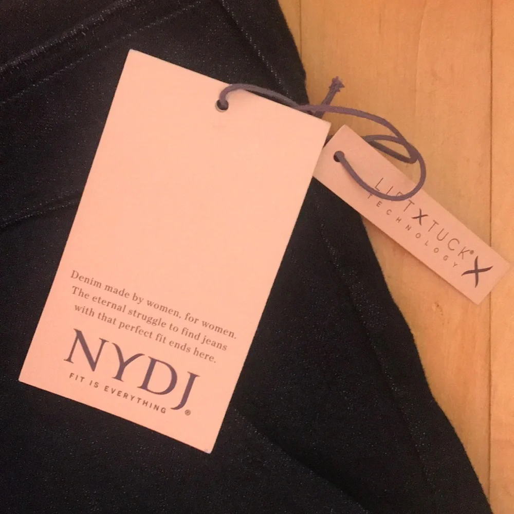 NYDJ Women Marilyn Straight W/ Trouser Detail Size 18WP - Picture 6 of 12